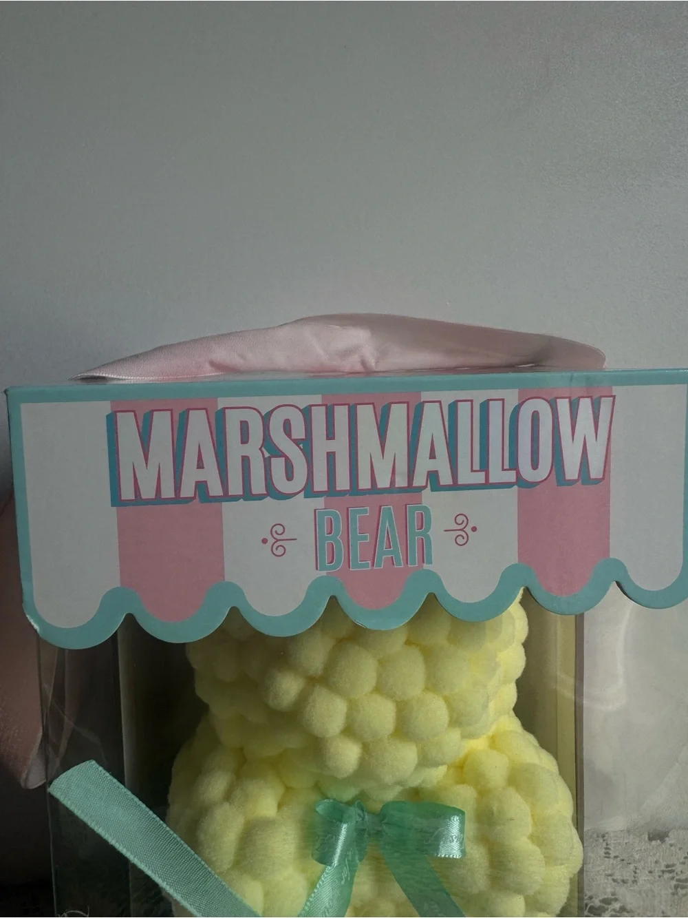 💗5 for $25💗 Motion Design Always & Forever Yellow Marshmallow Bear Decor Plush